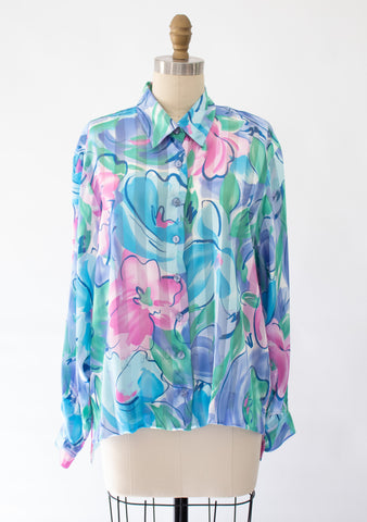 90s Tropical Shirt