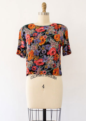 60s Jay Morley Mod Floral Dress