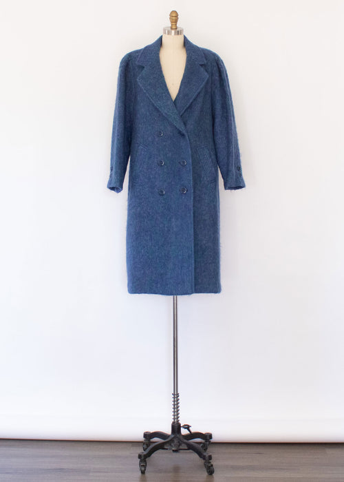 60s Mod Mohair Coat