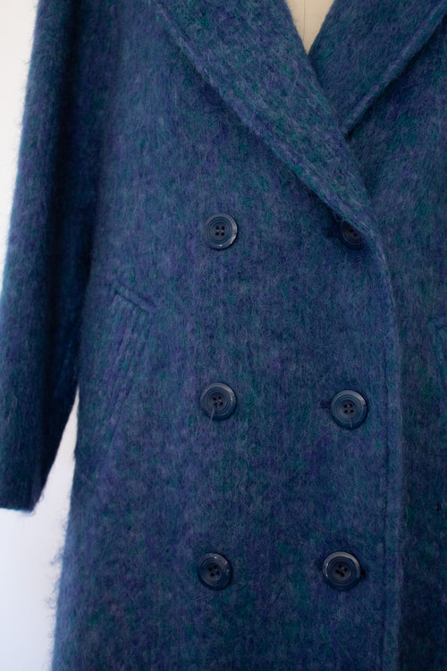 60s Mod Mohair Coat