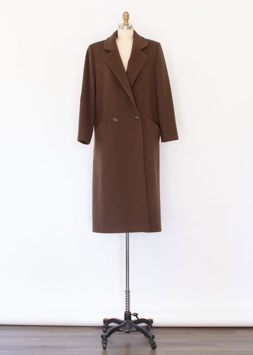 80s Menswear Tailored Coat