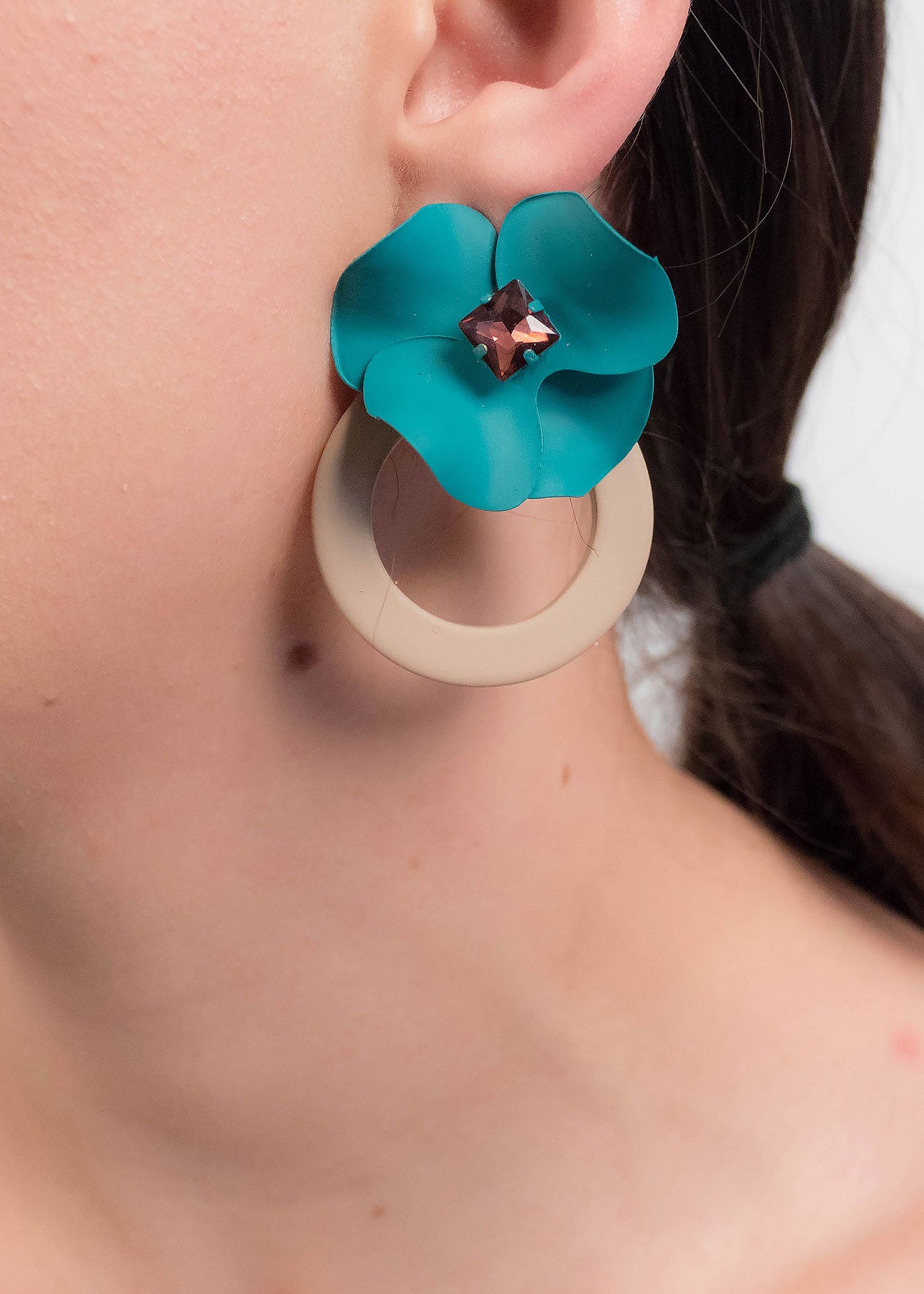 Detachable Floral Earrings