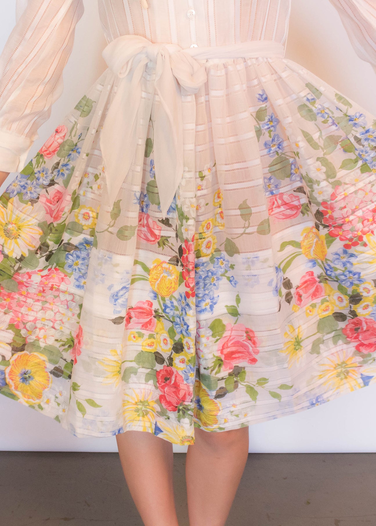 60s Floral Garden Dress
