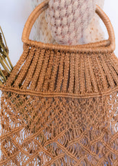 60s Jute Crochet Market Bag