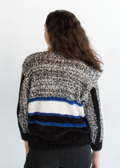 80s Chunky Abstract Sweater