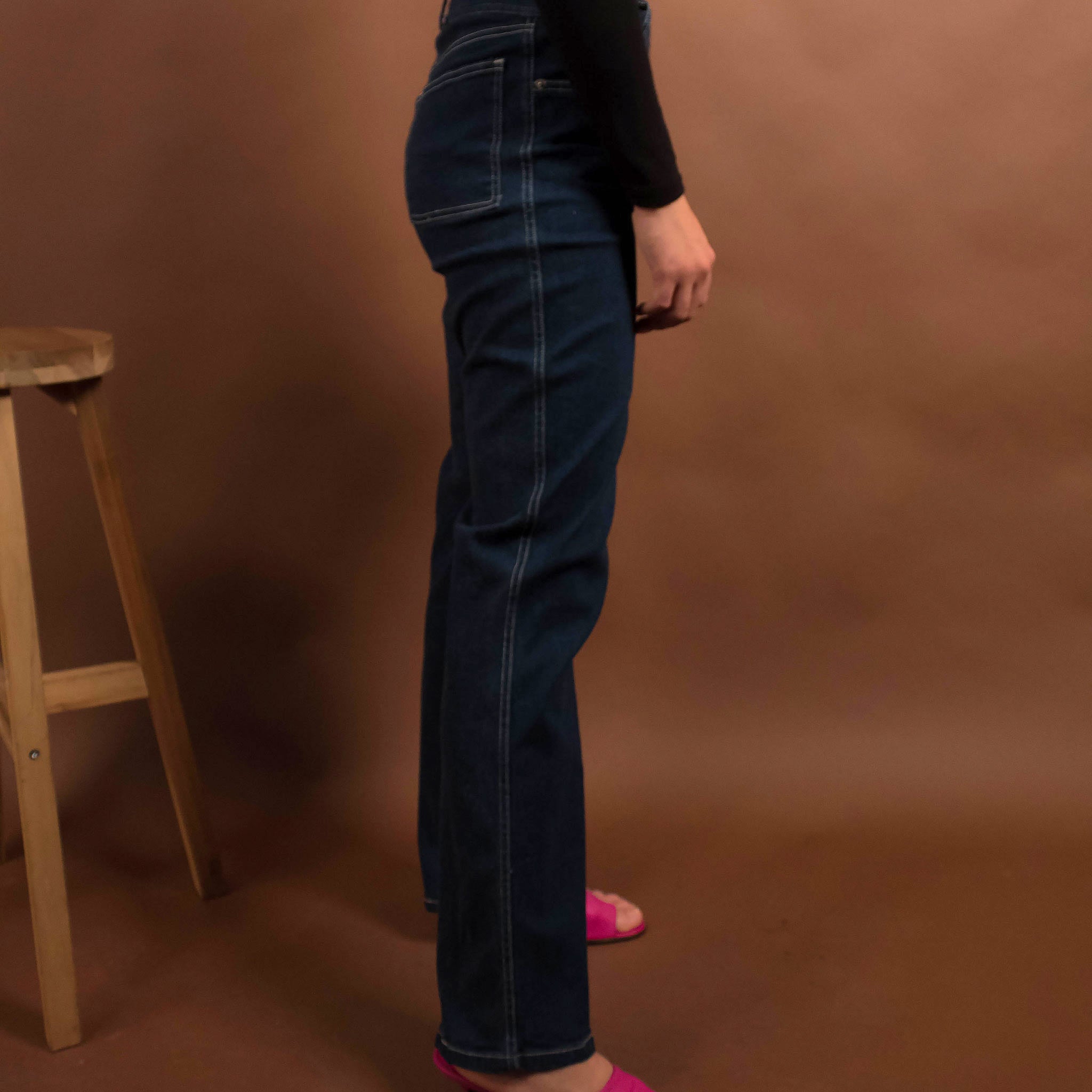 80s Mid-Rise Denim Jeans
