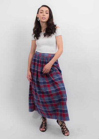 90s Iridescent Slip Skirt