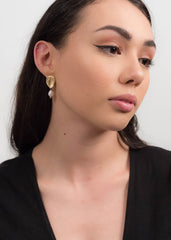 Multi-Length Drop Pearl Earrings